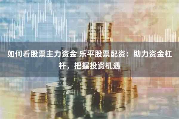 如何看股票主力资金 乐平股票配资：助力资金杠杆，把握投资机遇